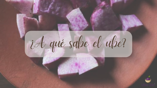 ¿A qué sabe el ube?
