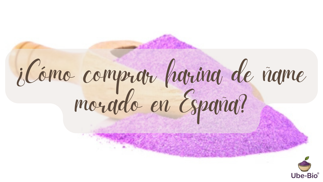 ¿Cómo comprar harina de ñame morado en España?
