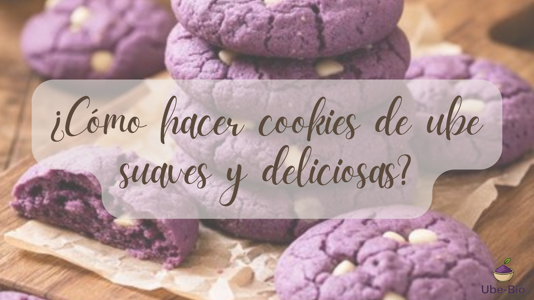 ¿Cómo hacer cookies de ube suaves y deliciosas?
