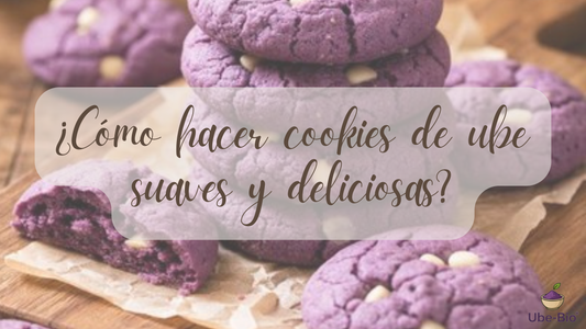 ¿Cómo hacer cookies de ube suaves y deliciosas?
