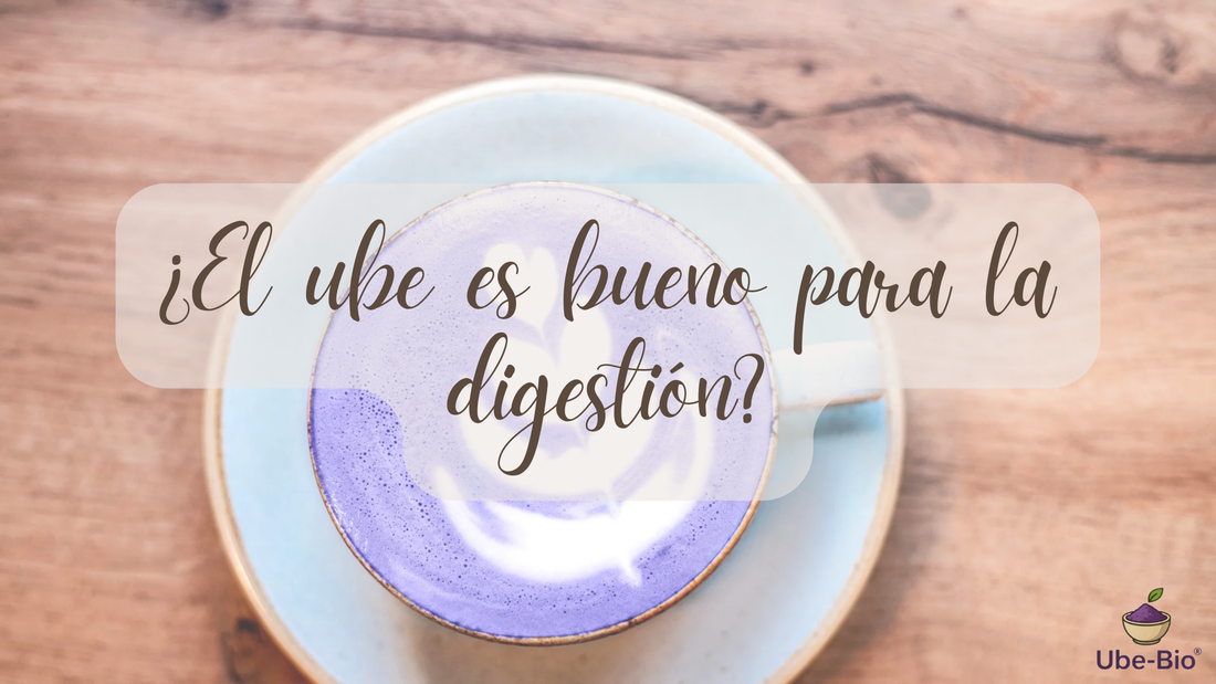 ¿El ube es bueno para la digestión?