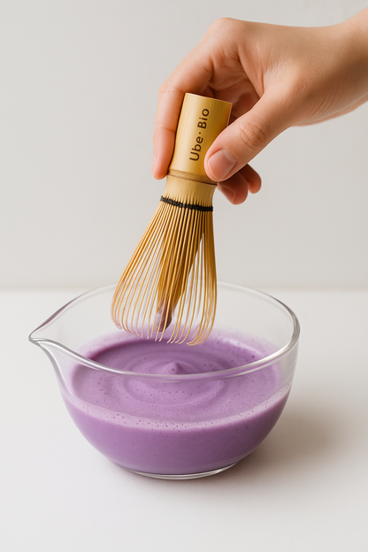 Bol de vidrio para preparar ube