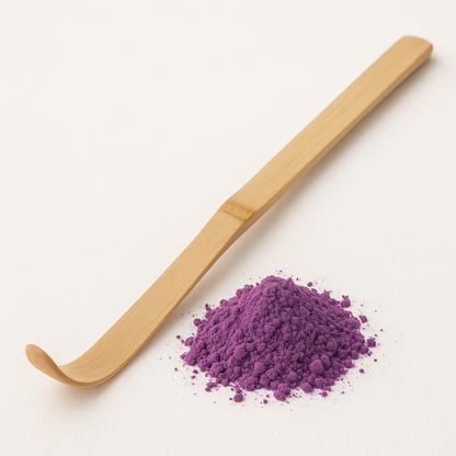 Cuchara de bambú para ube